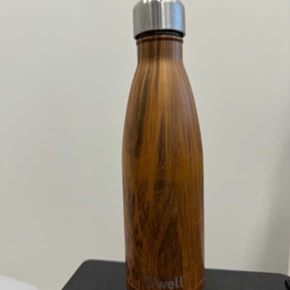 S'well Wood Water Bottle, 17 oz - Picture 1 of 3